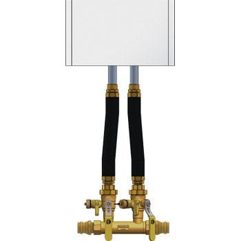 1-1/4" FIP Complete NBP Kit - Wall Hung Integral - Fittings N' Valves
