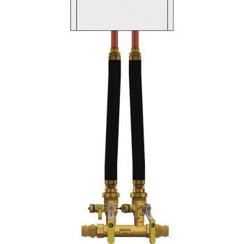 1-1/4" Press Complete NBP Kit - Wall Hung Integral - Fittings N' Valves