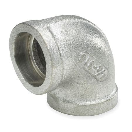 1/2" 3000# Threaded 90 Degree Forged Carbon Steel Elbow