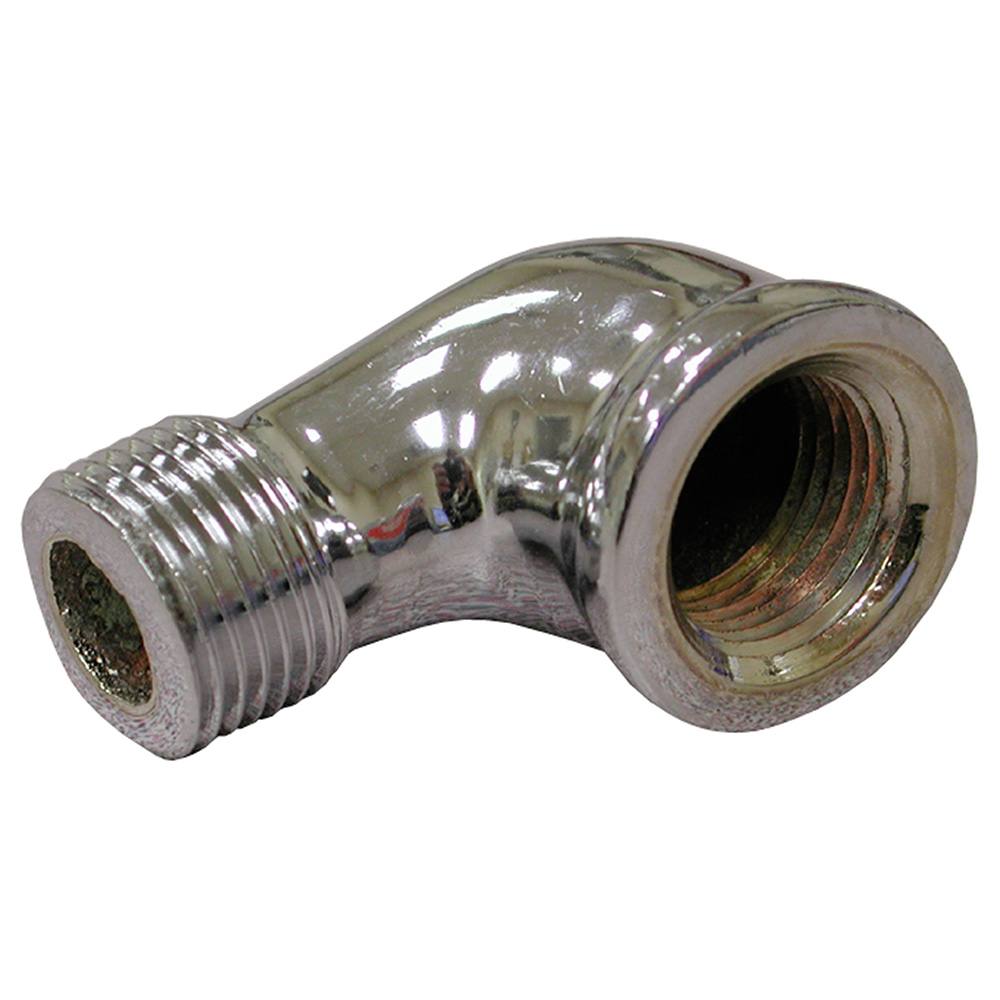 3/8"  Chrome Plated Bronze 90 Degree Street Elbow