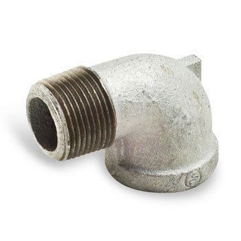 3" Galvanized Malleable Iron Pipe Fittings Street 90" Elbow