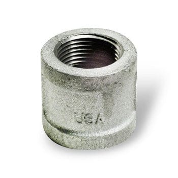 1-1/2" Galvanized Malleable Iron Pipe Fitting Coupling