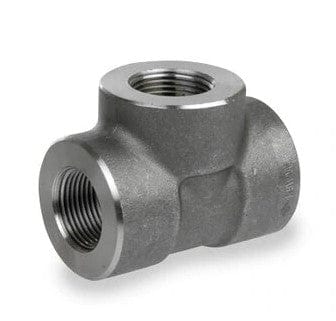 1-1/2" x 1-1/4" 2000# Threaded Reducing Forged Carbon Steel Tee