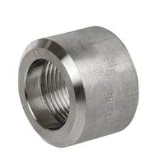 2-1/2" 3000# Forged Steel 304/304L Threaded Half