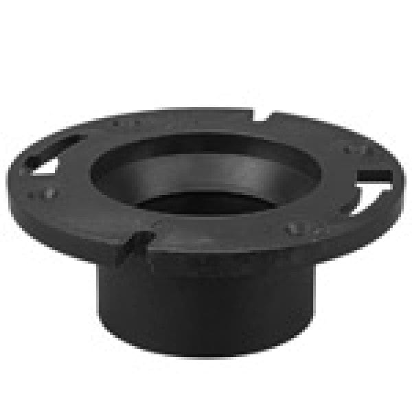 ABS Closet Flange - Hub - 4" x 3" - Fittings N' Valves