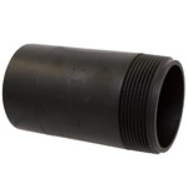 ABS Nipples 3" - MIPT x Plain End - 3" x 8" - Fittings N' Valves