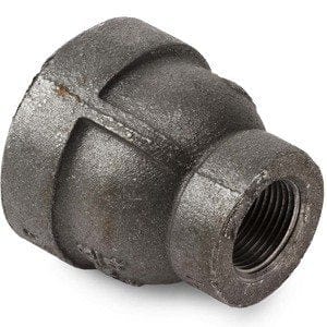 1/2" X 1/4" Black Extra Heavy Steel Reducing Coupling