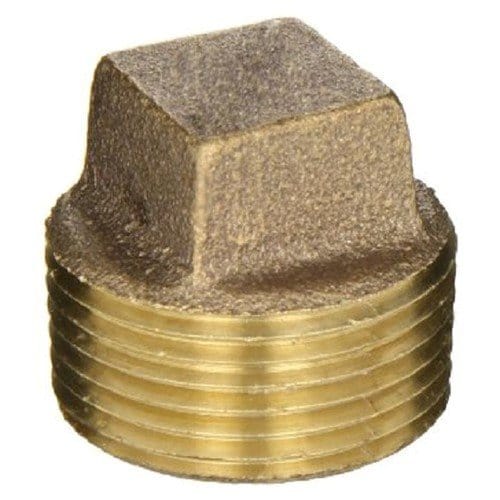 1" Brass Cored Plug (Lead Free)