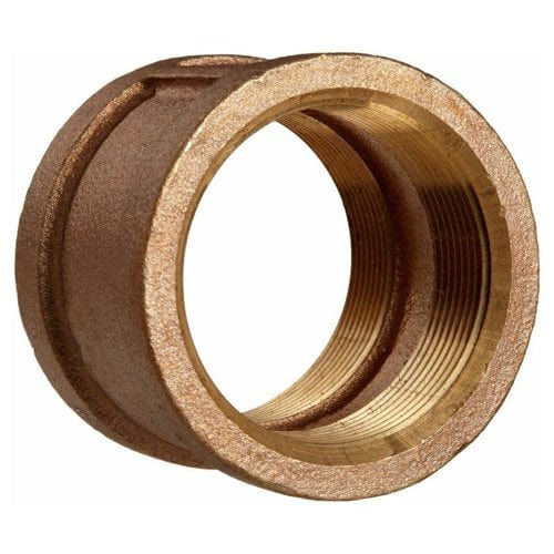 2" Brass Coupling (Lead Free)