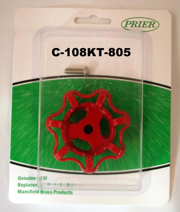 Prier Red Handle & Screw Kit for C-108