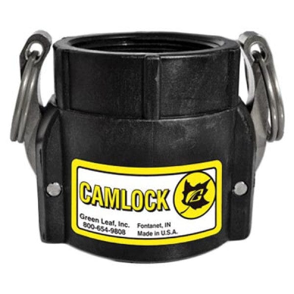 Cam Lever Coupling - Female Coupler X FPT - 1-1/2" x 1-1/4" - Fittings N' Valves