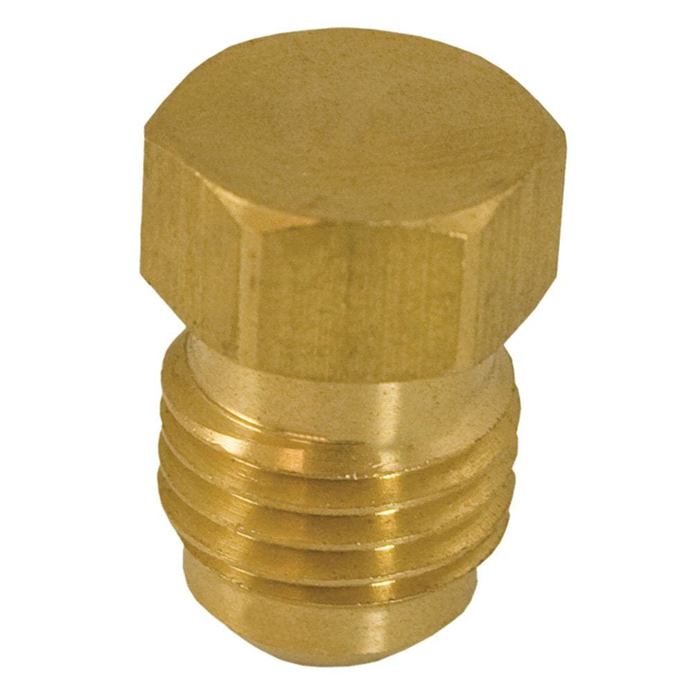 1/4-inch Brass Flare Plug