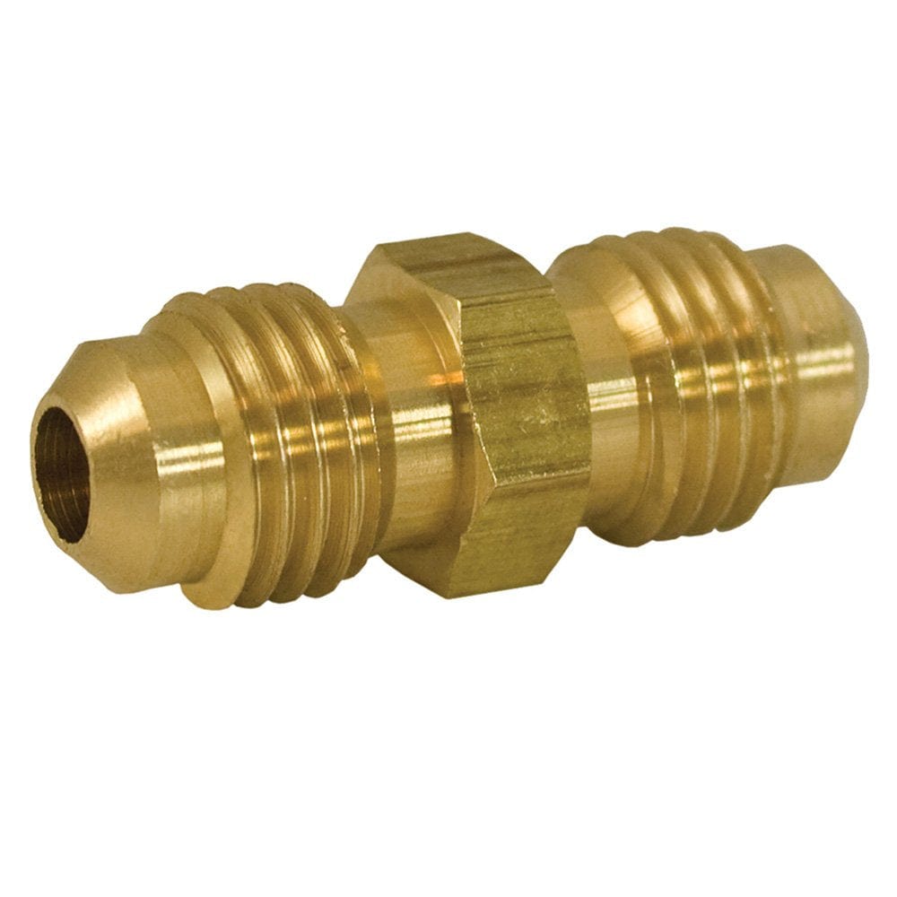 1/4-inch Brass Flare Union