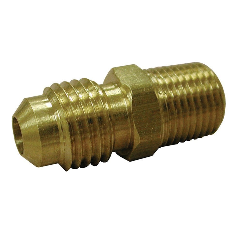 5/8-inch x 3/4-inch Brass Flare x Male Half Union