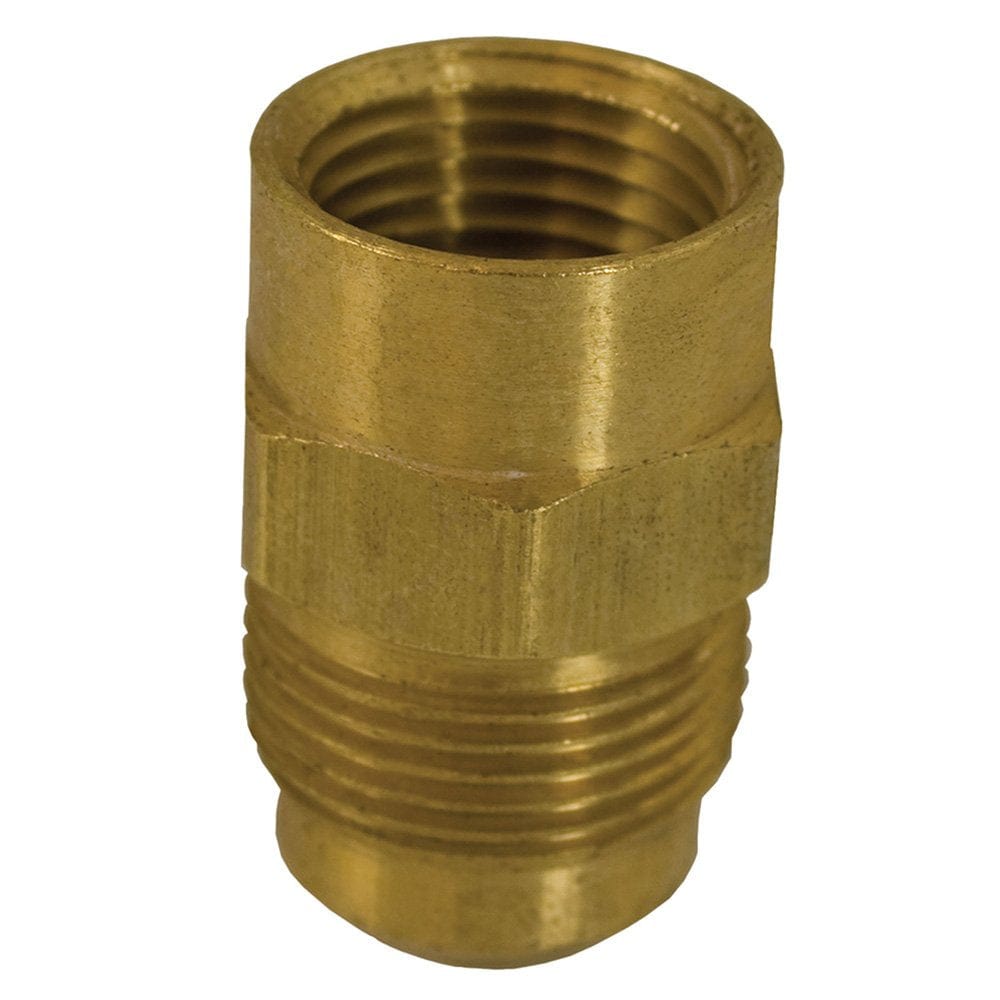 Jones Stephens 5/8-inch (15/16-16) x 1/2-inch Flare Male Adapter for Gas Range