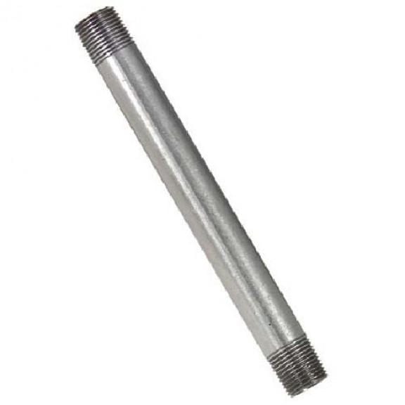 1-1/4" x 7" Galvanized Steel Nipple