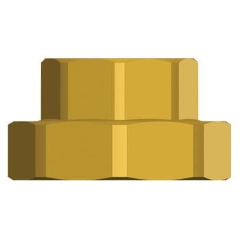 1" Union x 3/4" FIP Hydro-Core End