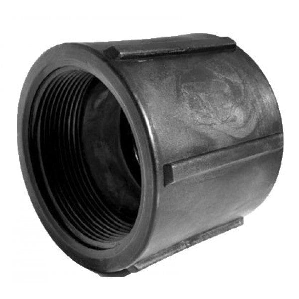Heavy Duty Poly Coupling - FPT x FPT - 1-1/2" (20/Cs) - Fittings N' Valves