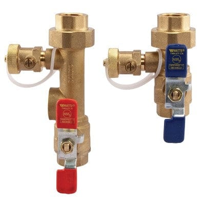 Watts LFTWH-FT-HCN 3/4" Service Valve Kit for Tankless Water Heater (Threaded)
