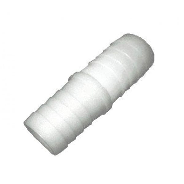 Nylon Straight Hose Coupler - Barb x Barb - 1/2" x 1/2" (100/Cs)