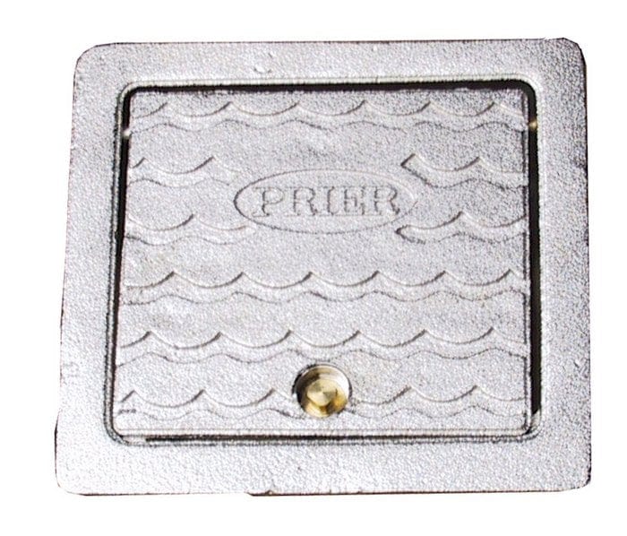 Prier Satin Nickel Plated Brass Box for C-650 Heavy Commercial Ground Hydrants