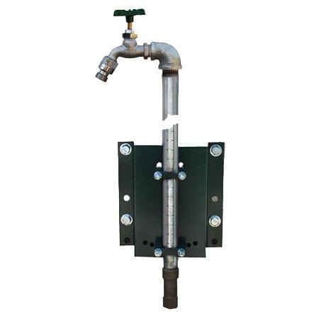 Prier Mild Climate Post Type Roof Hydrant Assembly, P-158 and P-RMB Bracket