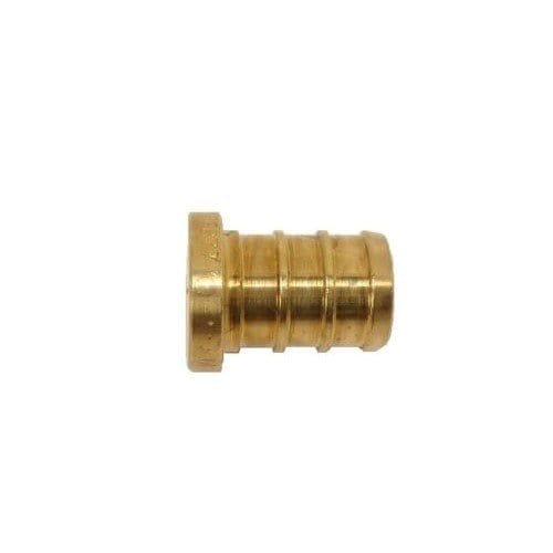 1/2" PEX Brass Plug (Lead Free)