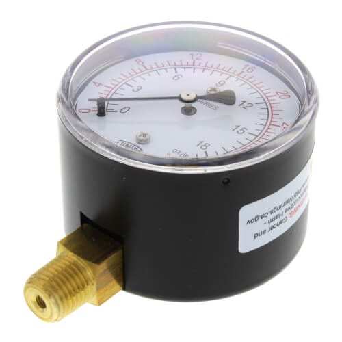 Winters PLP Series Low Pressure Gauge 0-10 psi/kPa