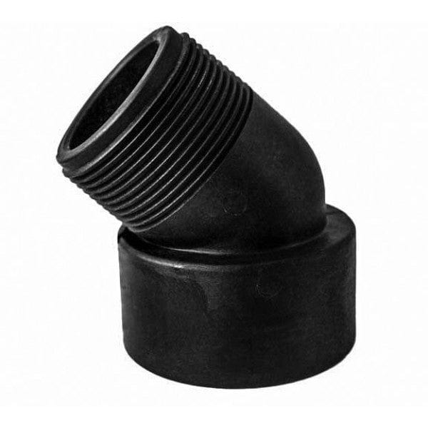 Poly 45-Degree Street Elbow - FPT x MPT - 2" (10/Cs) - Fittings N' Valves