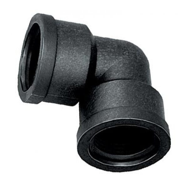 Poly 90-Degree Elbow - FPT x FPT - 1-1/4" (10/Cs)