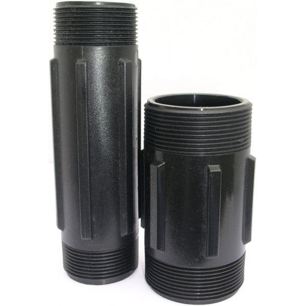 Long Poly Nipple - MPT x MPT - 2" x 4" - Fittings N' Valves