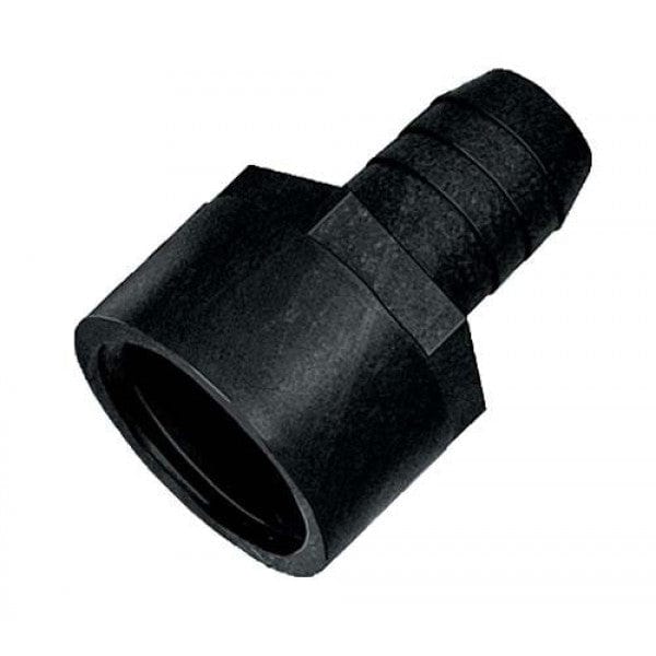 Poly Straight Insert Adapter - FPT x Barb - 3/8" x 3/8" (100/Cs)