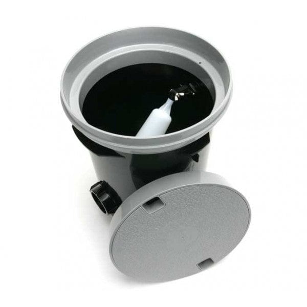 Pour-A-Lid Automatic Water Level System - Gray (8/Cs) | Red Flag Products