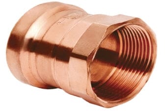 Press Copper Female Adapter, P x FPT, 3'' x 3''