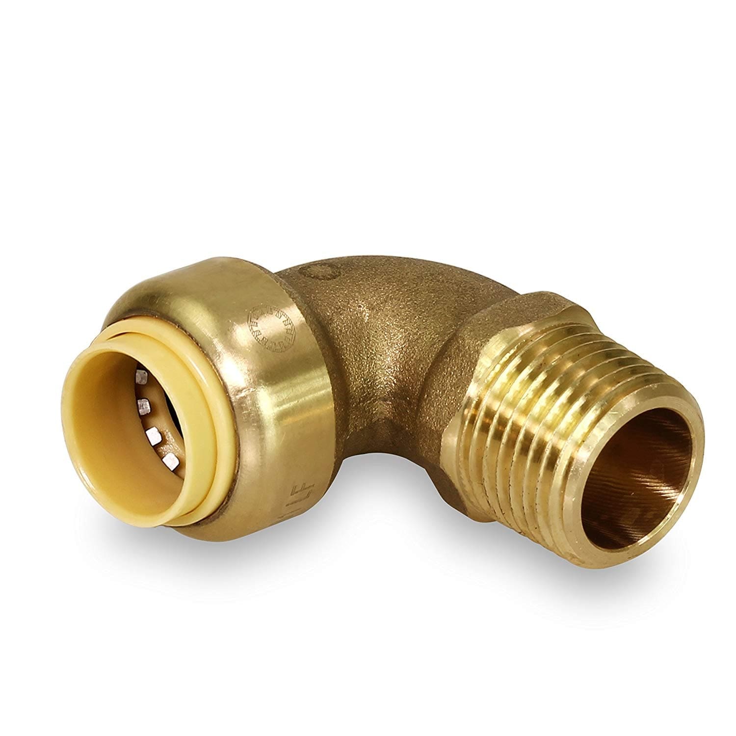 1" Push x Male Elbow 90 - Push-Fit (Lead-Free)