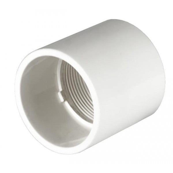 PVC Female Adapter - Schedule 40 - White - Socket x FPT - 2-1/2" (120/Cs)