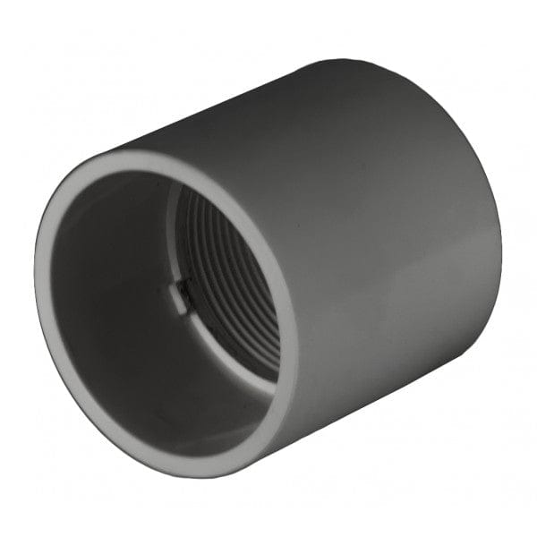 PVC Female Adapter - Schedule 80 - Gray - Socket x FPT - 2-1/2" (120/Cs)
