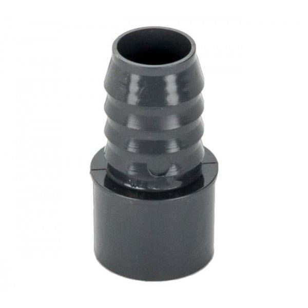 PVC Insert Adapter - Gray - Barb x Spigot - 1"