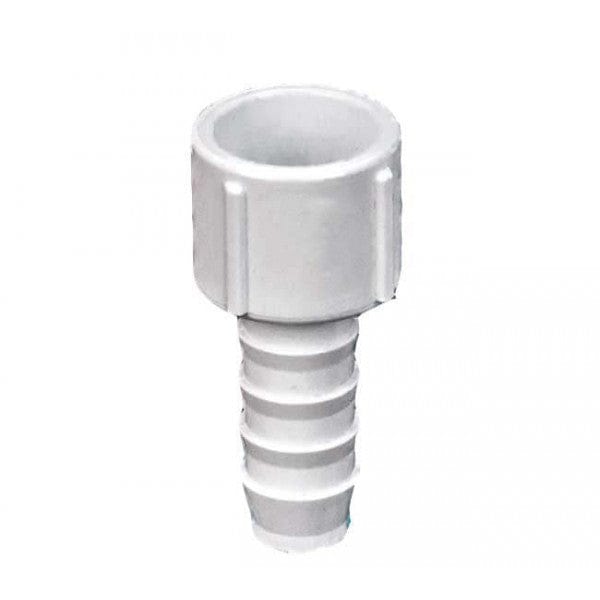 PVC Insert Adapter - White - Barb x Socket - 1/2"