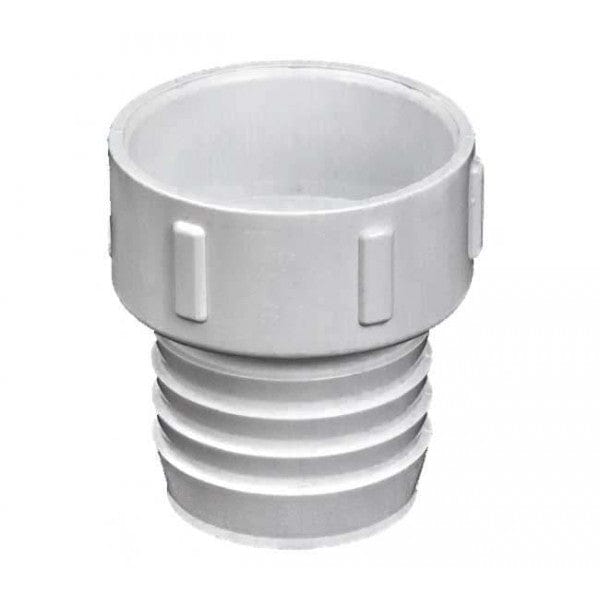 PVC Insert Adapter - White - Barb x Socket - 2"