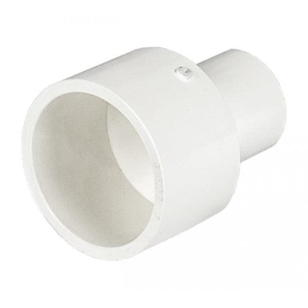 PVC Reducer Coupling - Schedule 40 - White - Socket x Socket - 1-1/2" to 3/4" (120/Cs)