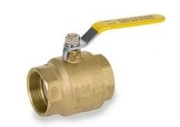 2" Forged Brass 600 WOG / 150 WSP Full Port Threaded Ball Valve, CSA - Series 8155