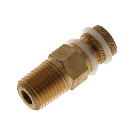 Winters STP Series Test Plug, Brass, 1/4" NPTM