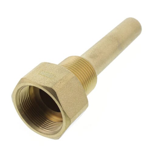 Winters TIW Series Industrial Thermowell for TIW Thermometer, 3.5" Stem