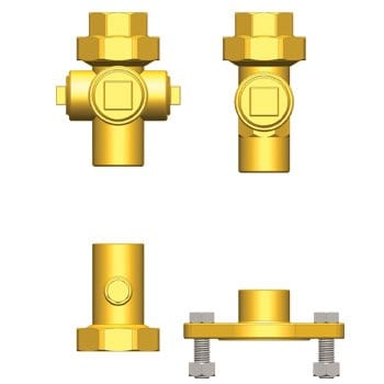 3/4" FIP Hydro-Core NB Component Kit: Wall Hung 1R - Fittings N' Valves