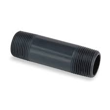 3/8" x 3-1/2" Black Pipe Nipple